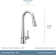 Moen Sleek Matte Black Motionsense Wave Sensor Touchless One-Handle High Arc Pulldown Kitchen Faucet With Power Clean Technology