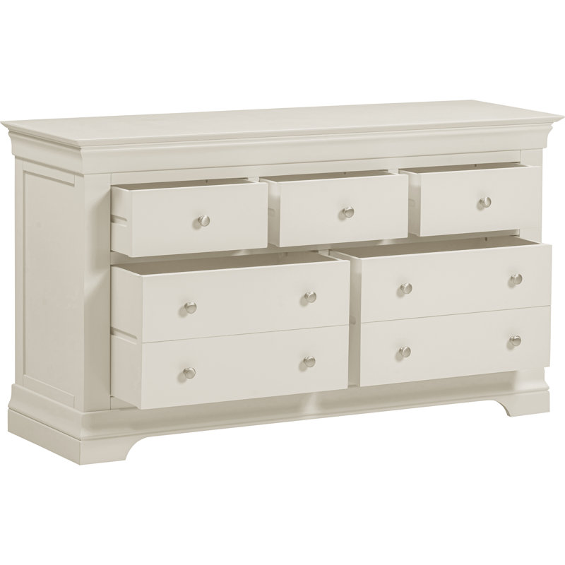 Adaleya 5 Drawer Chest, Ivory