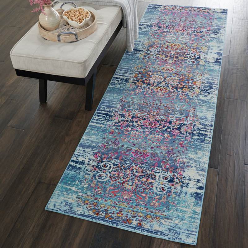 Holsworthy Oriental Area Rug, Runner 0.61 x 1.73cm