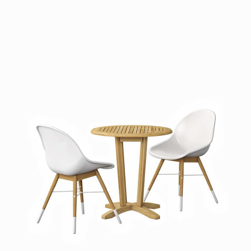 Anautica Round 2 - Person 27'' Long Dining Set