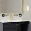 Meuble-lavabo mural 36 po en chêne noir avec dessus d'évier St. Tropez-1453709398-1453709397-1453709392