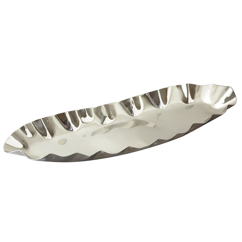 Latitude Run® Billie-Lee Stainless Steel Platter