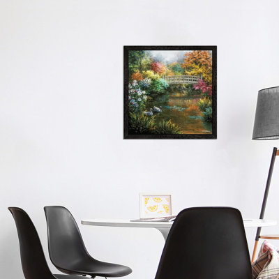 Treasury Of Splendor by Nicky Boehme - Floater Frame Painting on Canvas