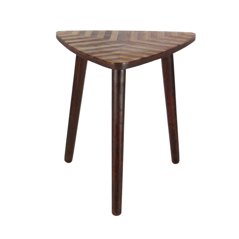 Dionysios Solid Wood Top End Table