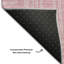 Tapis géométrique de qualité supérieure lavable à la machine Cortes AMF1045-493290519
