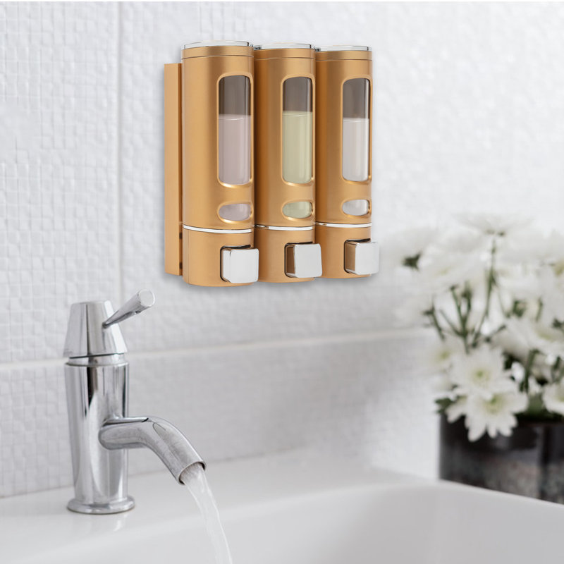 Eha Soap / Lotion Dispenser, Gold