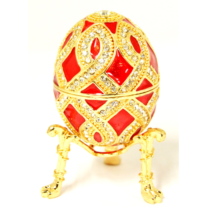 Faberge Metal Decorative Box
