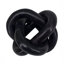 Sculpture chaîne en marbre 6X6x6 ", noir-274336524