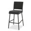 Ensemble de 2 tabourets de bar sans accoudoirs en rotin de plein air PE