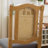 Full Solid Wood Rattan-Back Dining Chair-1223371658