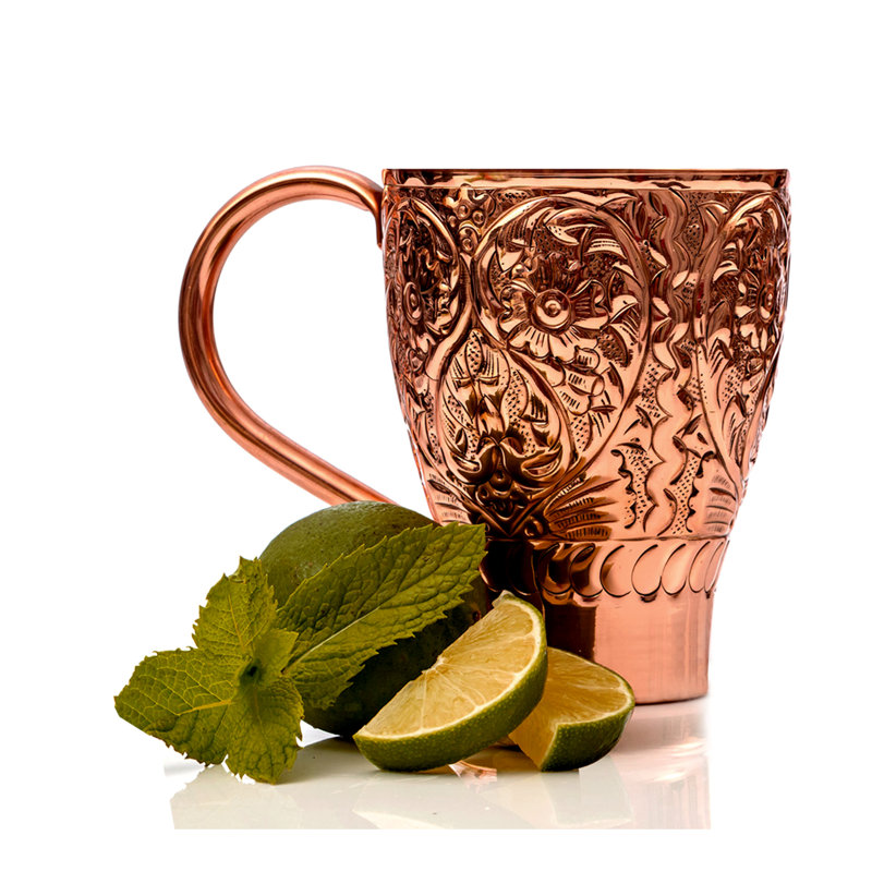 Grande tasse en acier inoxydable mule Mraz