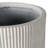 Large Modern Magnesium Oxide Planter 18"H – Weathered Finish With Drainage For Indoor/Outdoor Use-1167764009-1167764010