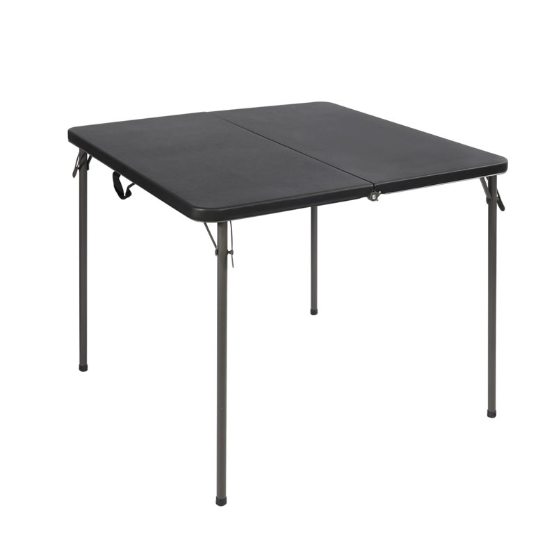 Table de pique-nique portative pliante en plastique de 34 po Redcamp, Blanc