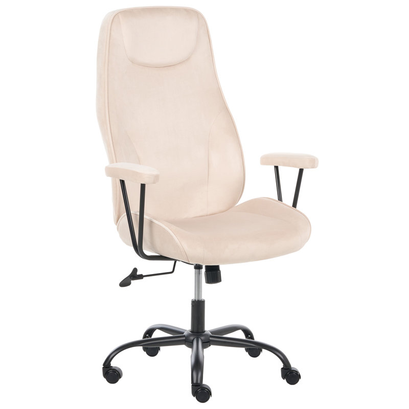 Beliani TITAN Velvet Office Chair