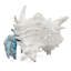 Figurine réaliste de crabe ermite avec coquille blanche-181010304-181010307