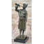 Statue de sculpture de l'empereur russe en bronze massif à 100%