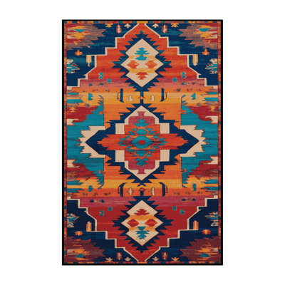 Tapis gris Tabriz lavable à la machine