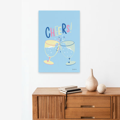 «Party Time II - Alcoour Birthday Birthday», art bleu