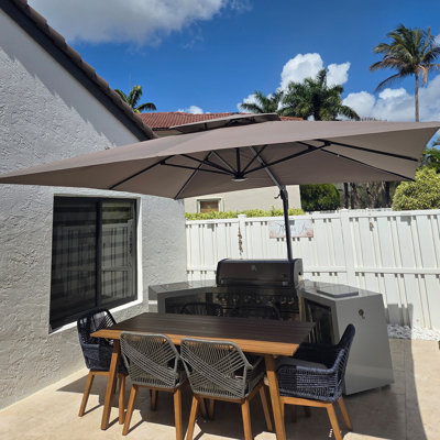 Parasol en porte-à-faux 11 pi
