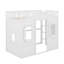 Lit mezzanine simple avec échelle-1723751729