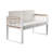 Cannes Acacia 4 - Person Patio Conversation Set with Cushions