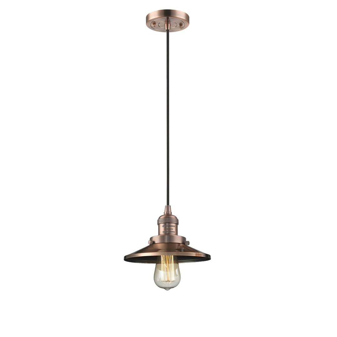 Clintonpark 1 - Light Single Pendant Beachcrest Home™ 