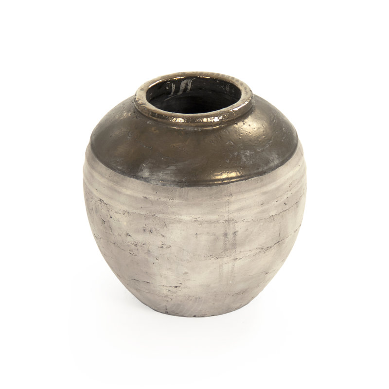 Vase de table Bowker, H 12 po x l 12,5 po x P 12,5 po