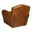 Fauteuil pivotant en cuir fleur 36 po Elite-97838817