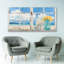 Window Atlantique 1 Piece Wrapped Canvas Wall Art-153853820