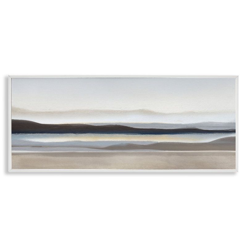 Estampe numérique Fade Neutral Desert, encadrée par Charity Henderson