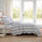 Laura Ashley Stripe Perfection Cotton Reversible Quilt Set-108182780-108182779