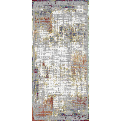Tapis crème/gris touffeté Jaxsone