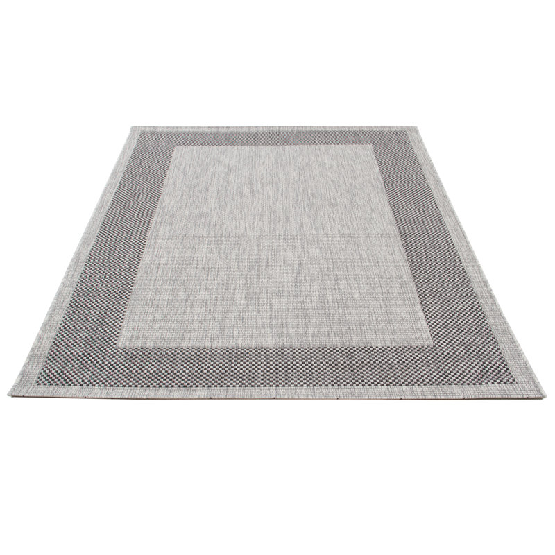 Decoste Abstract Hand Woven Indoor / Outdoor Area Rug, Rectangle 120 x 170cm
