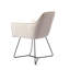 Dashall 123.19cm H Polyester Upholstered Metal Armchair-172133210-172133208