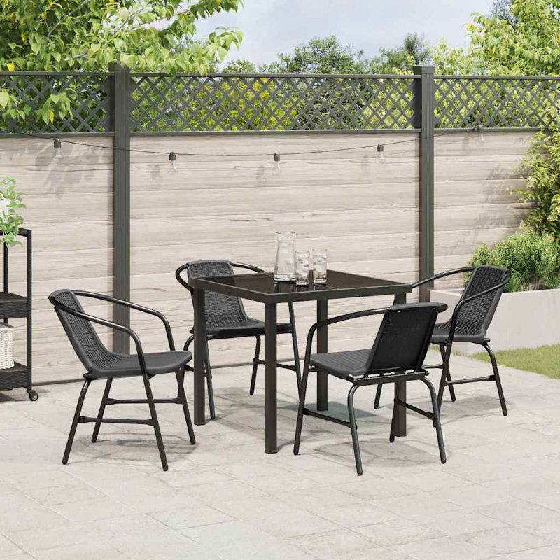 Square 5 - Piece 4 - Person Outdoor Table Set