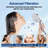 Filtered Shower Head With 8 Spray Modes, High Pressure Handheld Showerhead Filter For Hard Water Filtering Showerhead With Hose(n8hs702cp)