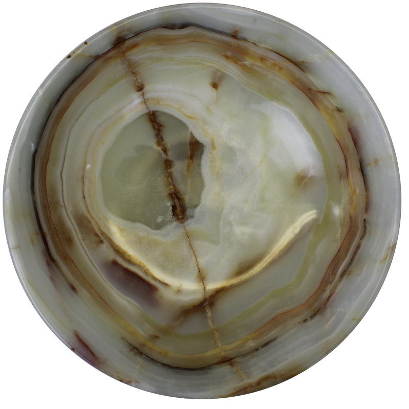 Bol décoratif fabriqué main onyx Tanguay