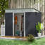 Abri de jardin en métal 7 'x 4'