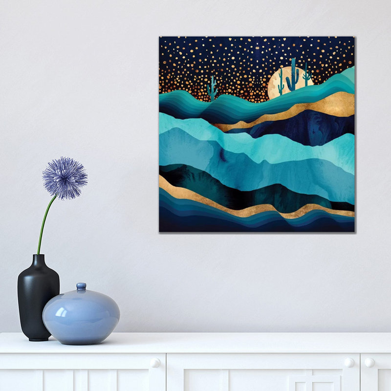 Space Space Designs par - Imprimé, H 18 po x l 18 po x P 1,5 po