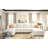 Modern Large Sectional Sofa, U-Shape Modular Sectional Couch With Storage Function