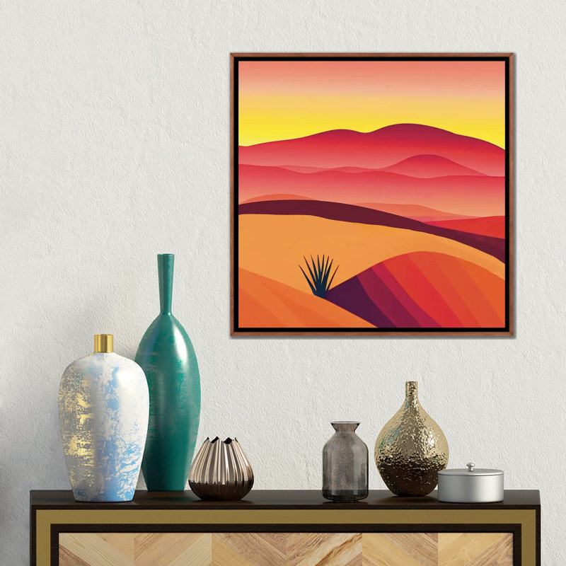 Téquila Sands, Cadre flottant classique en bois, H 18 po x l 18 po