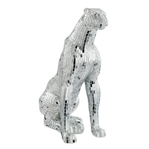 Wasima Boli Sitting Panther Figurine