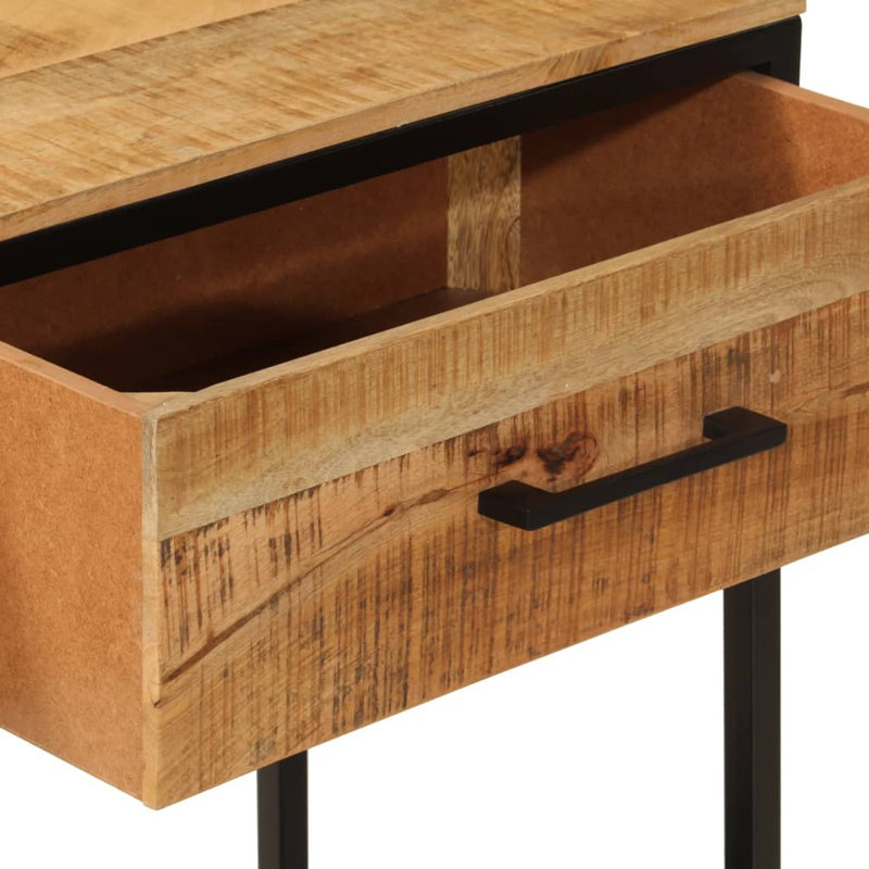 Jeresa 100cm Solid Wood Top Console Table