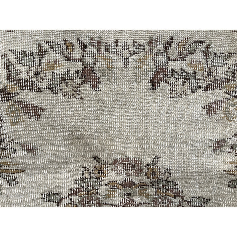 Tapis beige rétro 67,7 x 110,6 po