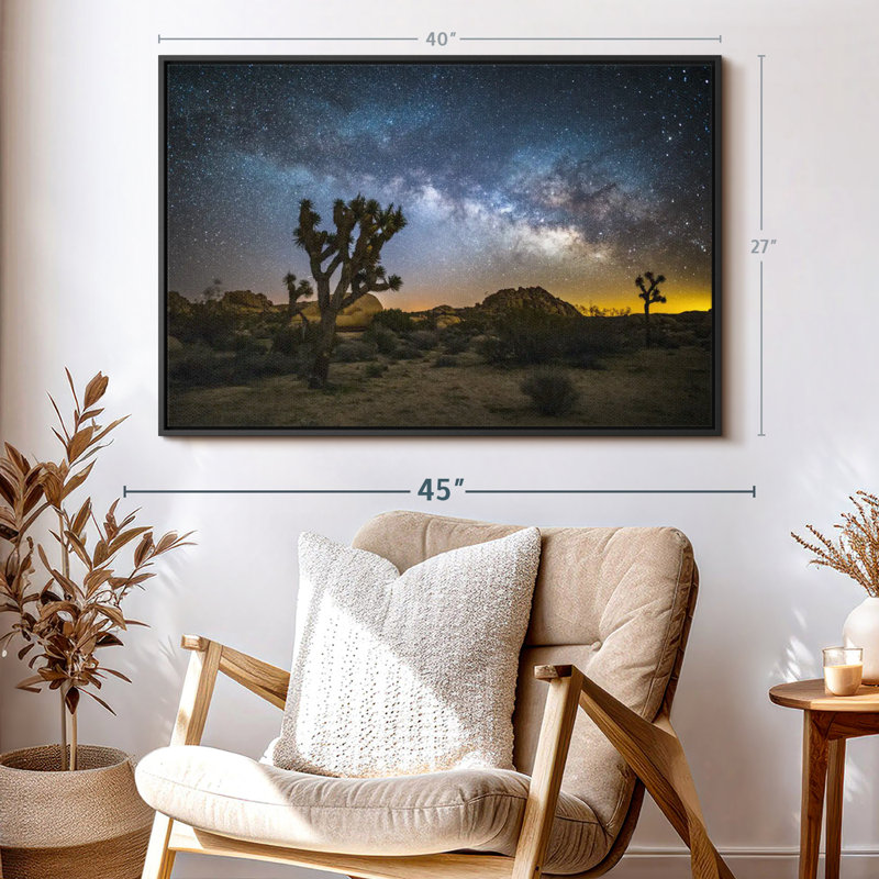 Galaxy Sky Canvas Print, 27" H x 40" W