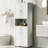 Tall Bathroom Cabinet With Laundry Basket-305203874