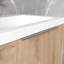 Meuble-lavabo mural sophistiqué avec caractéristiques pratiques