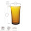 Duralex - Lys Highball Glasses - 280ml - Amber