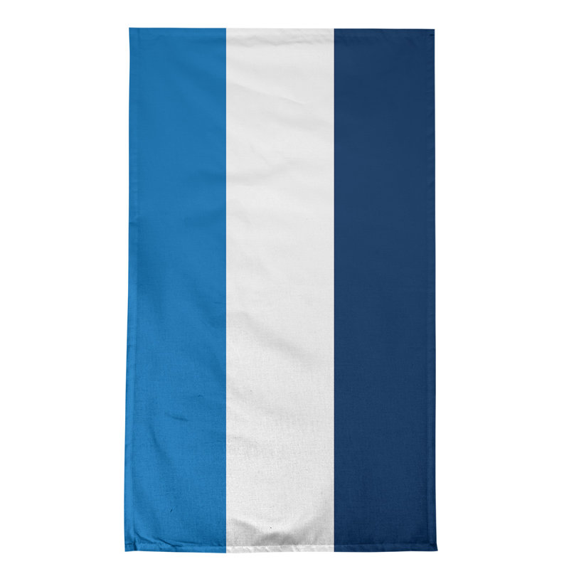 Tea Towel Kitchen Towel, Blue/White/Navy, Cotton