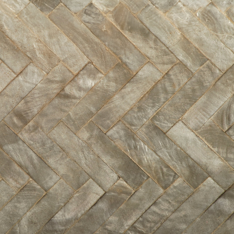 Triton Decorative Box, Smoke, 3.25" H x 16.25" W x 12.25" D